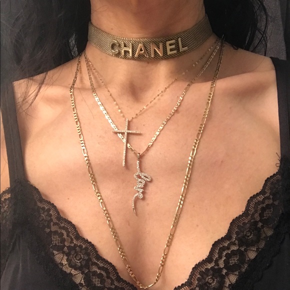 Chanel gold mesh choker RARE necklace - Picture 16 of 16